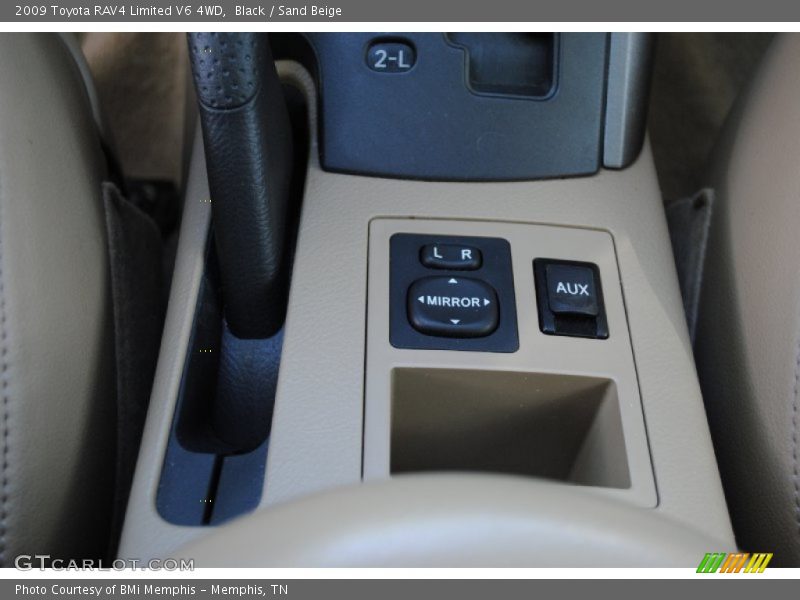 Black / Sand Beige 2009 Toyota RAV4 Limited V6 4WD