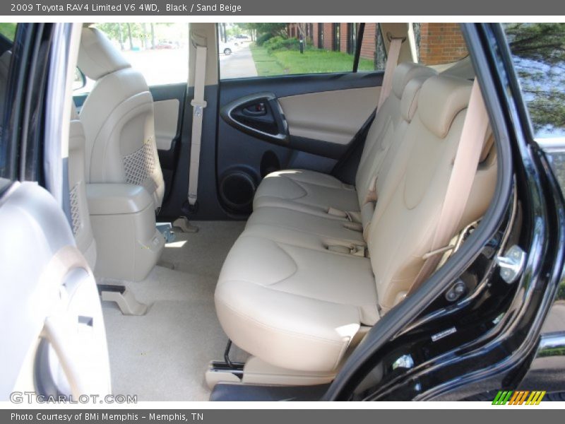 Black / Sand Beige 2009 Toyota RAV4 Limited V6 4WD