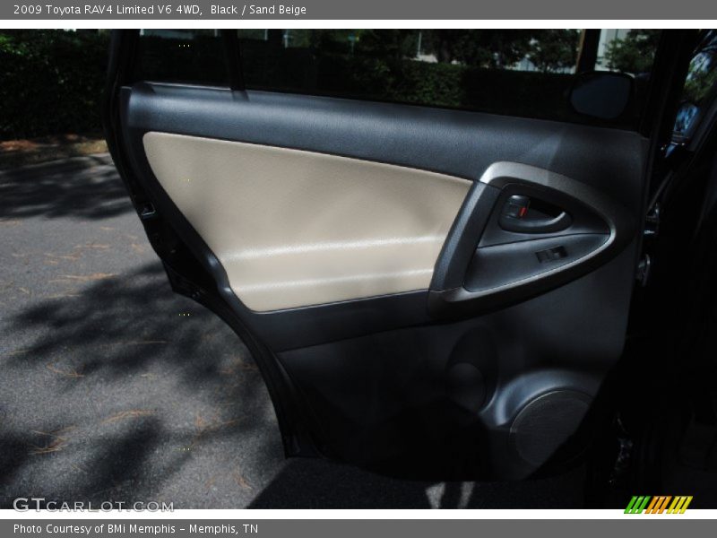 Black / Sand Beige 2009 Toyota RAV4 Limited V6 4WD