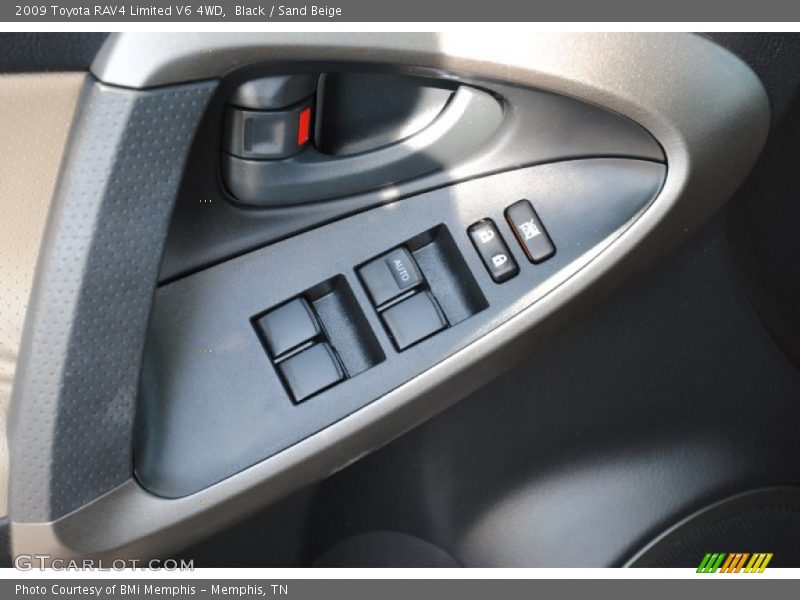 Black / Sand Beige 2009 Toyota RAV4 Limited V6 4WD