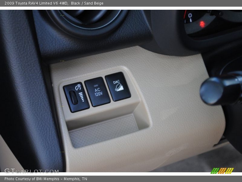 Black / Sand Beige 2009 Toyota RAV4 Limited V6 4WD