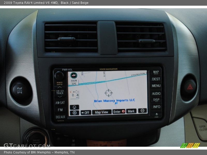 Black / Sand Beige 2009 Toyota RAV4 Limited V6 4WD