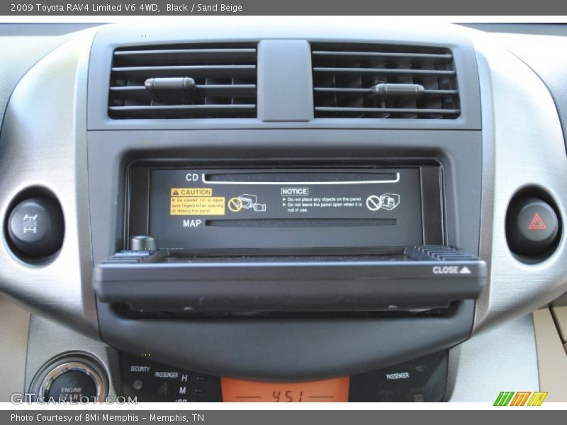 Black / Sand Beige 2009 Toyota RAV4 Limited V6 4WD