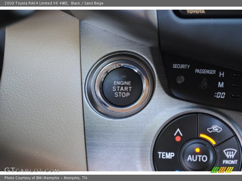 Black / Sand Beige 2009 Toyota RAV4 Limited V6 4WD