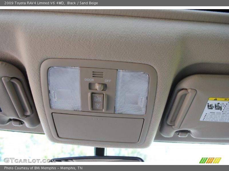 Black / Sand Beige 2009 Toyota RAV4 Limited V6 4WD