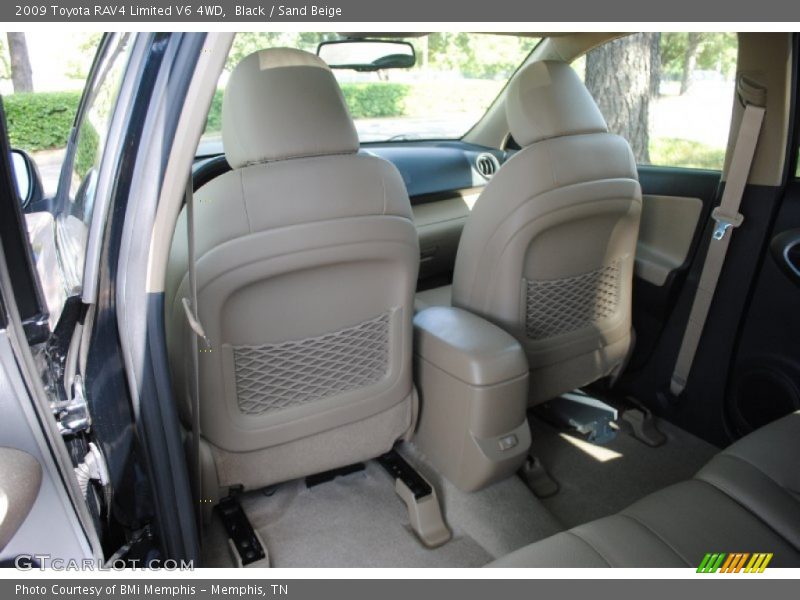 Black / Sand Beige 2009 Toyota RAV4 Limited V6 4WD