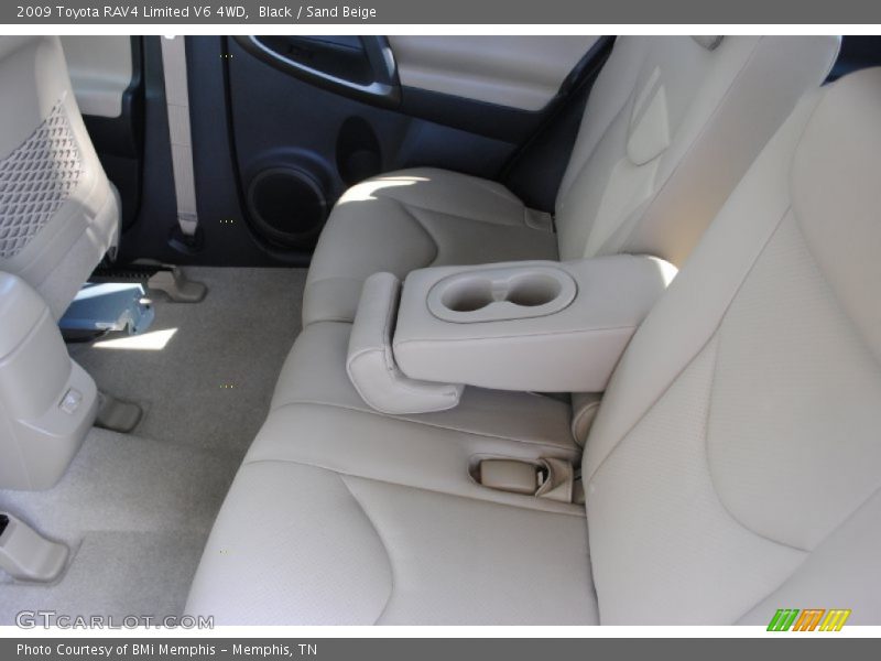 Black / Sand Beige 2009 Toyota RAV4 Limited V6 4WD
