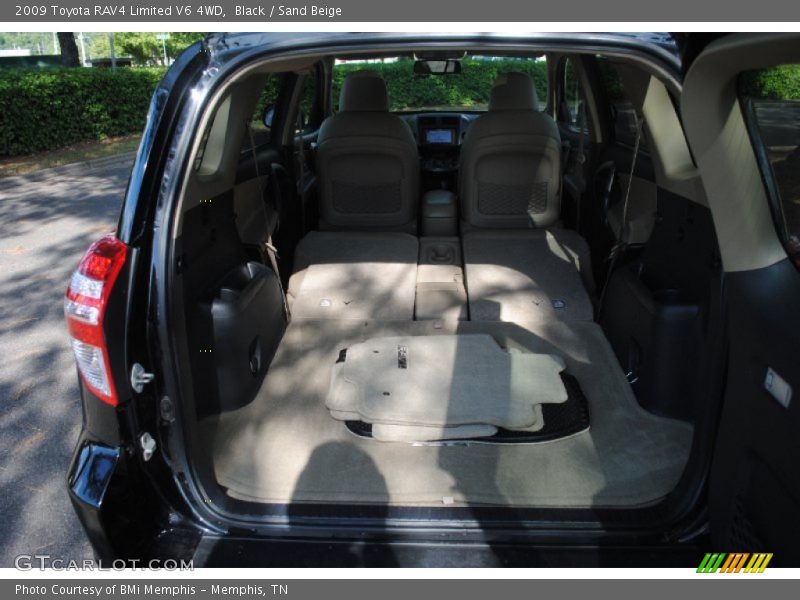 Black / Sand Beige 2009 Toyota RAV4 Limited V6 4WD