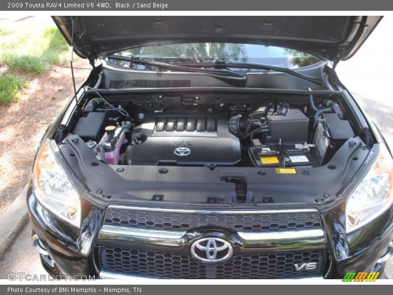Black / Sand Beige 2009 Toyota RAV4 Limited V6 4WD