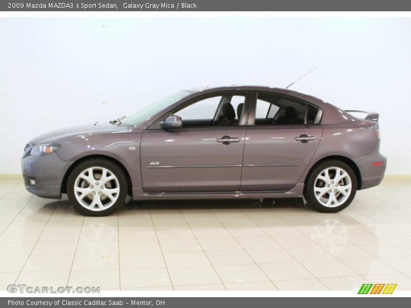  2009 MAZDA3 s Sport Sedan Galaxy Gray Mica