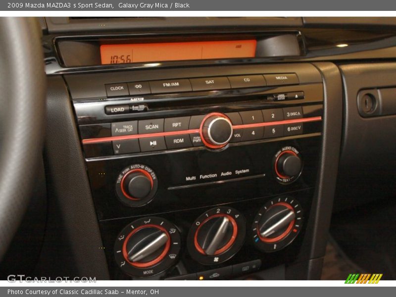 Audio System of 2009 MAZDA3 s Sport Sedan