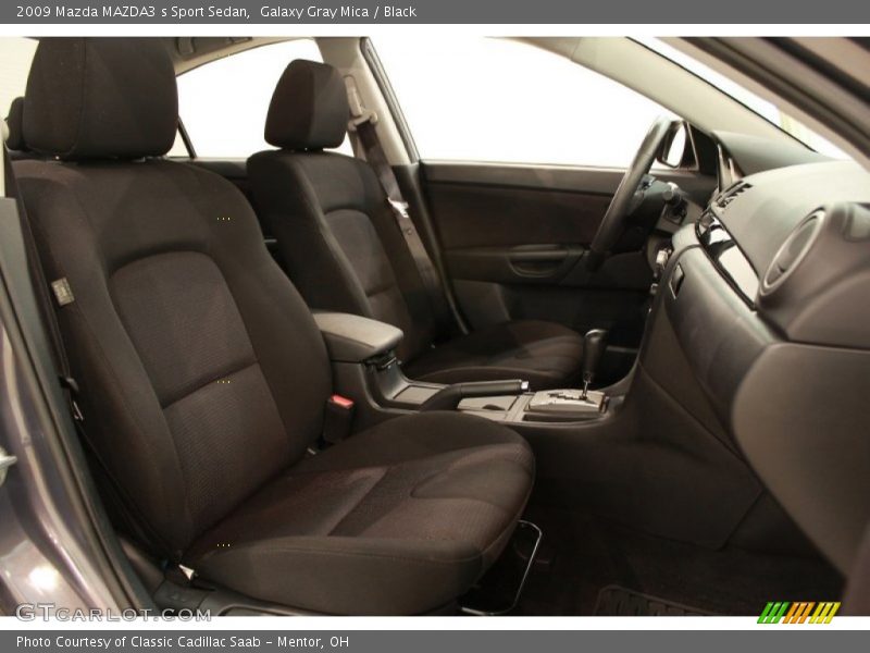  2009 MAZDA3 s Sport Sedan Black Interior