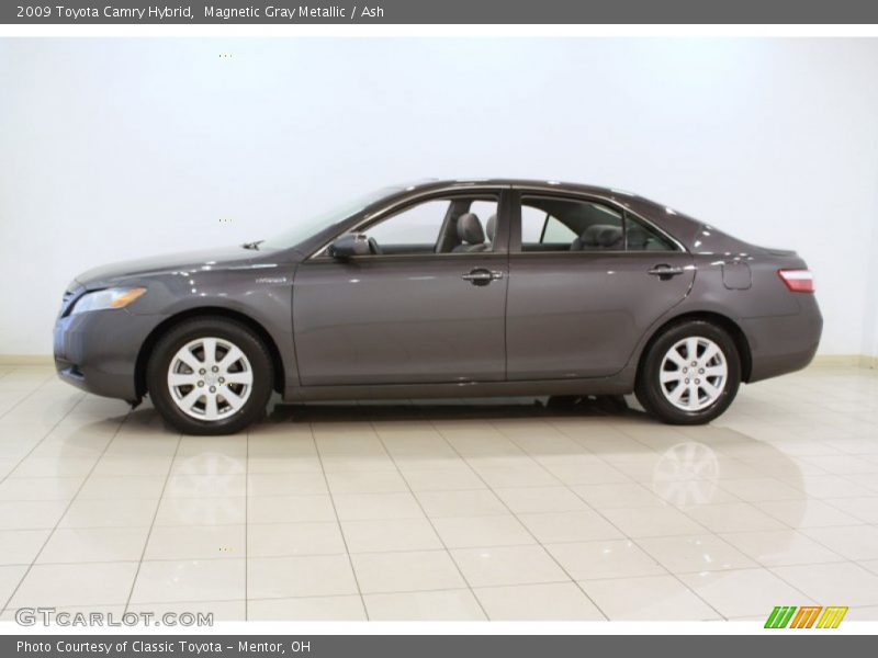 Magnetic Gray Metallic / Ash 2009 Toyota Camry Hybrid