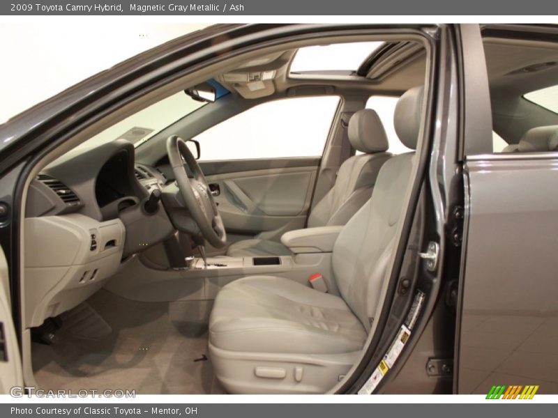 Magnetic Gray Metallic / Ash 2009 Toyota Camry Hybrid