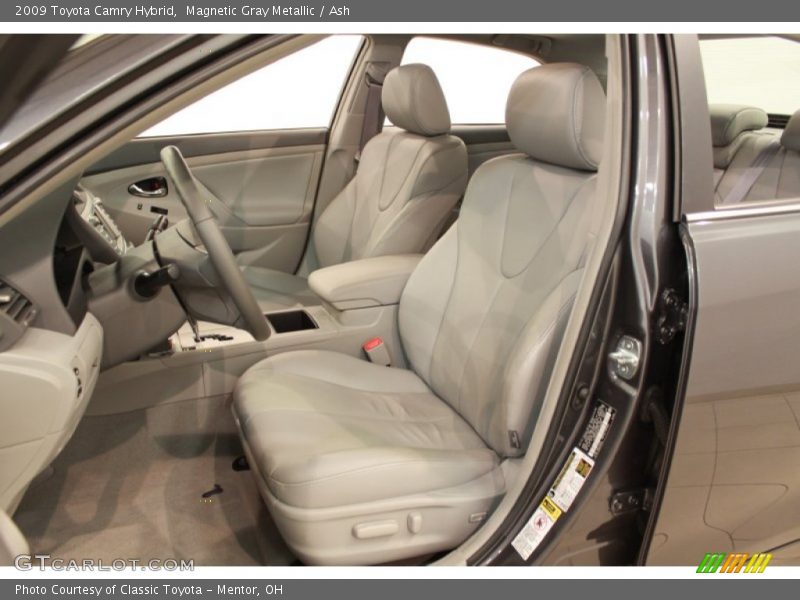 Magnetic Gray Metallic / Ash 2009 Toyota Camry Hybrid