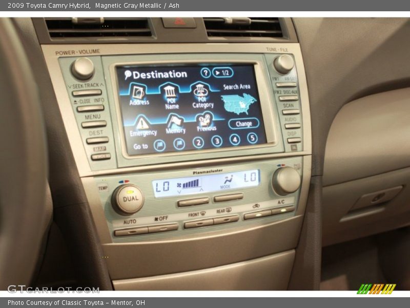 Magnetic Gray Metallic / Ash 2009 Toyota Camry Hybrid