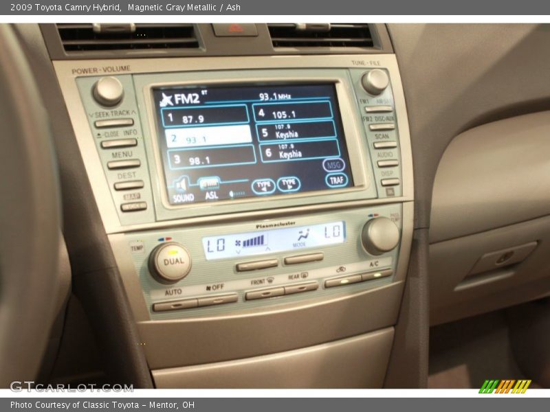 Magnetic Gray Metallic / Ash 2009 Toyota Camry Hybrid