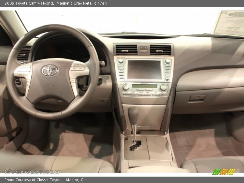 Magnetic Gray Metallic / Ash 2009 Toyota Camry Hybrid