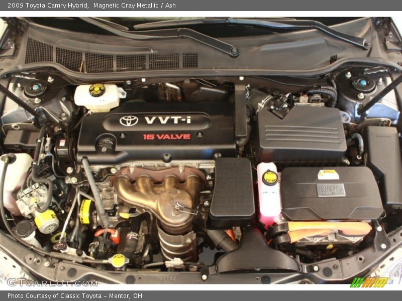 Magnetic Gray Metallic / Ash 2009 Toyota Camry Hybrid