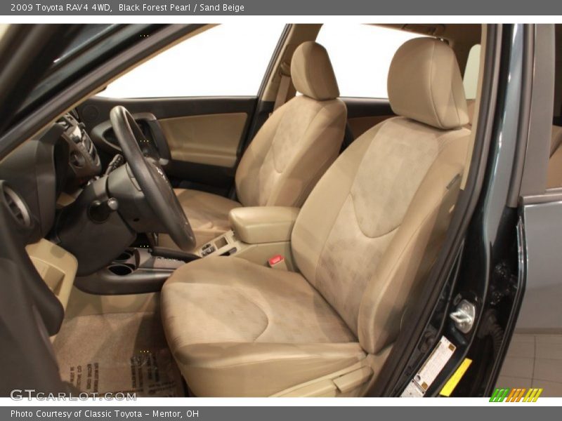 Black Forest Pearl / Sand Beige 2009 Toyota RAV4 4WD