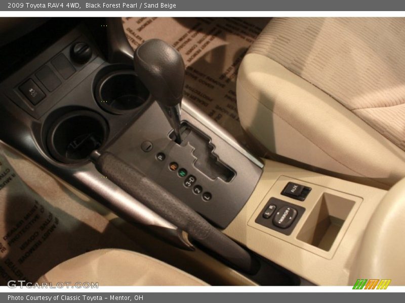 Black Forest Pearl / Sand Beige 2009 Toyota RAV4 4WD