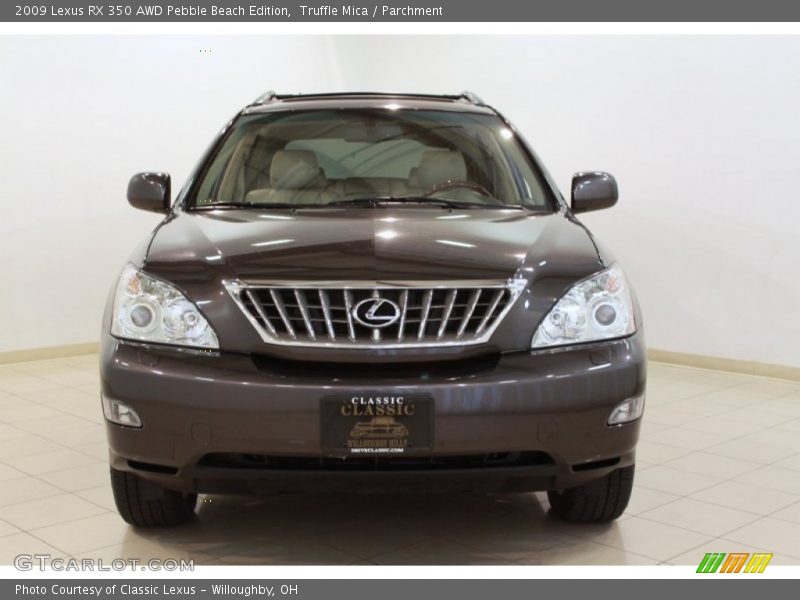 Truffle Mica / Parchment 2009 Lexus RX 350 AWD Pebble Beach Edition