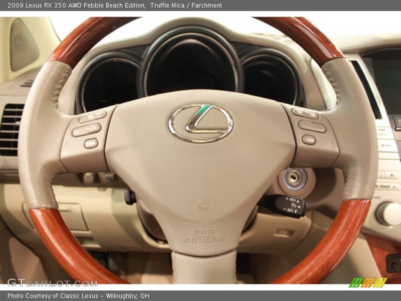 Truffle Mica / Parchment 2009 Lexus RX 350 AWD Pebble Beach Edition