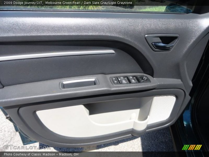 Melbourne Green Pearl / Dark Slate Gray/Light Graystone 2009 Dodge Journey SXT