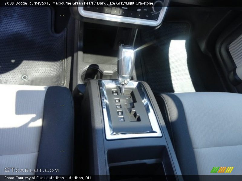 Melbourne Green Pearl / Dark Slate Gray/Light Graystone 2009 Dodge Journey SXT