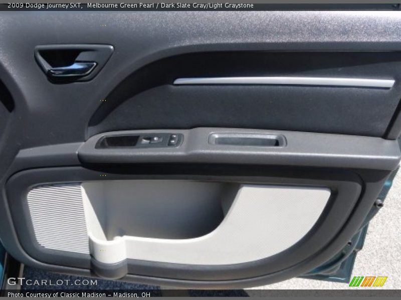 Melbourne Green Pearl / Dark Slate Gray/Light Graystone 2009 Dodge Journey SXT