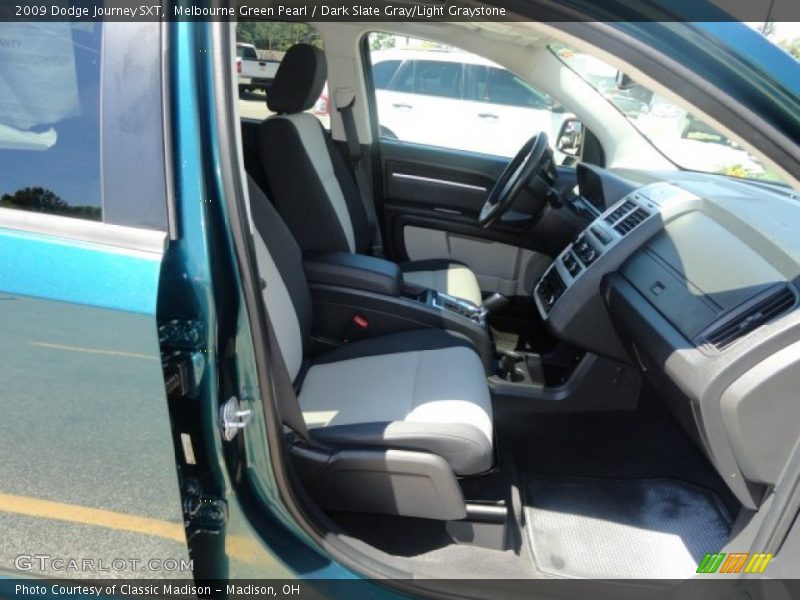 Melbourne Green Pearl / Dark Slate Gray/Light Graystone 2009 Dodge Journey SXT