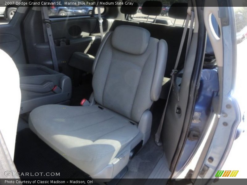 Marine Blue Pearl / Medium Slate Gray 2007 Dodge Grand Caravan SE