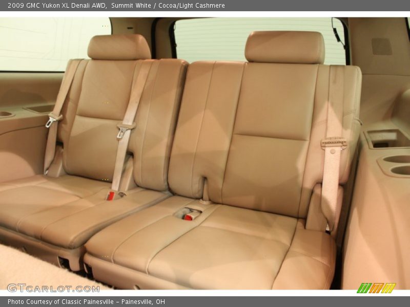 Summit White / Cocoa/Light Cashmere 2009 GMC Yukon XL Denali AWD