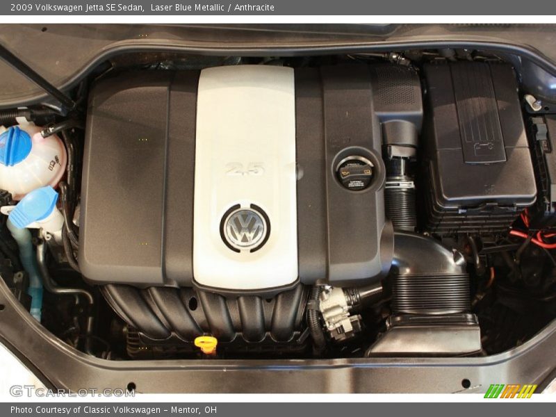Laser Blue Metallic / Anthracite 2009 Volkswagen Jetta SE Sedan