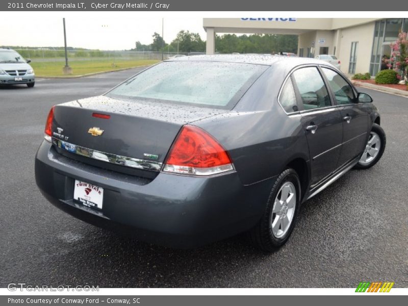 Cyber Gray Metallic / Gray 2011 Chevrolet Impala LT