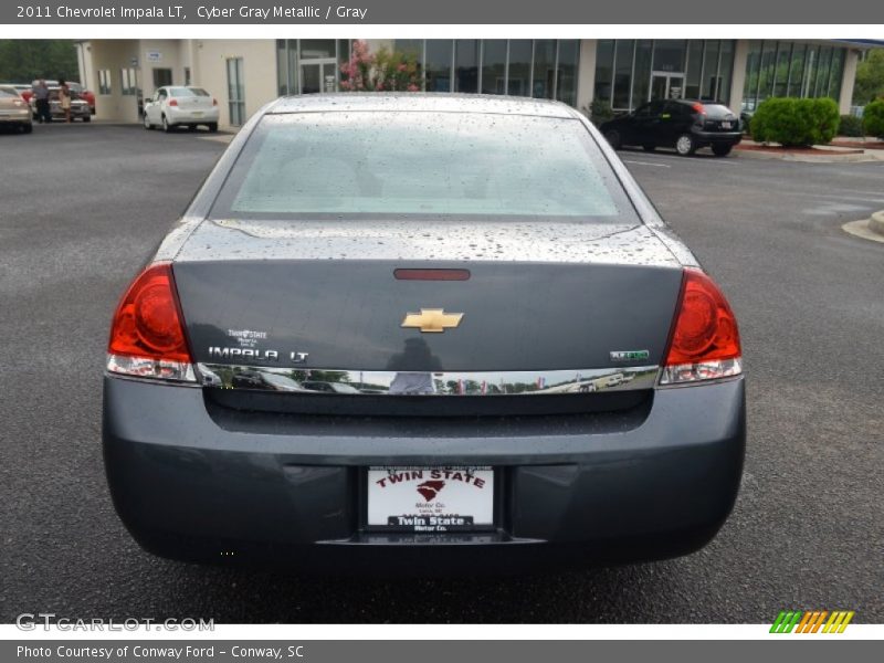 Cyber Gray Metallic / Gray 2011 Chevrolet Impala LT