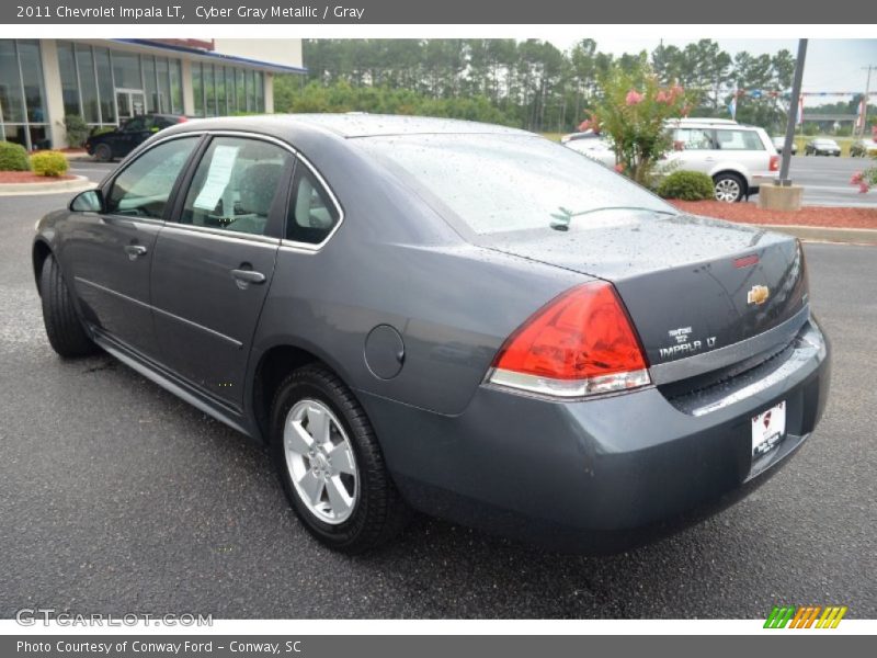 Cyber Gray Metallic / Gray 2011 Chevrolet Impala LT