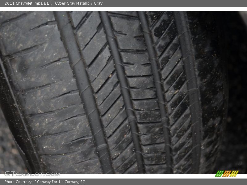 Cyber Gray Metallic / Gray 2011 Chevrolet Impala LT