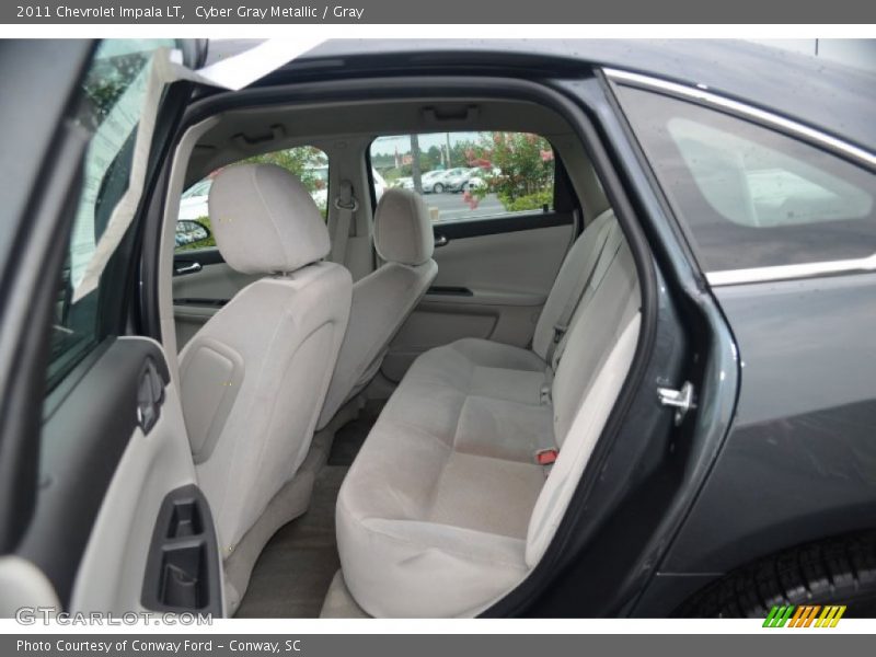 Cyber Gray Metallic / Gray 2011 Chevrolet Impala LT