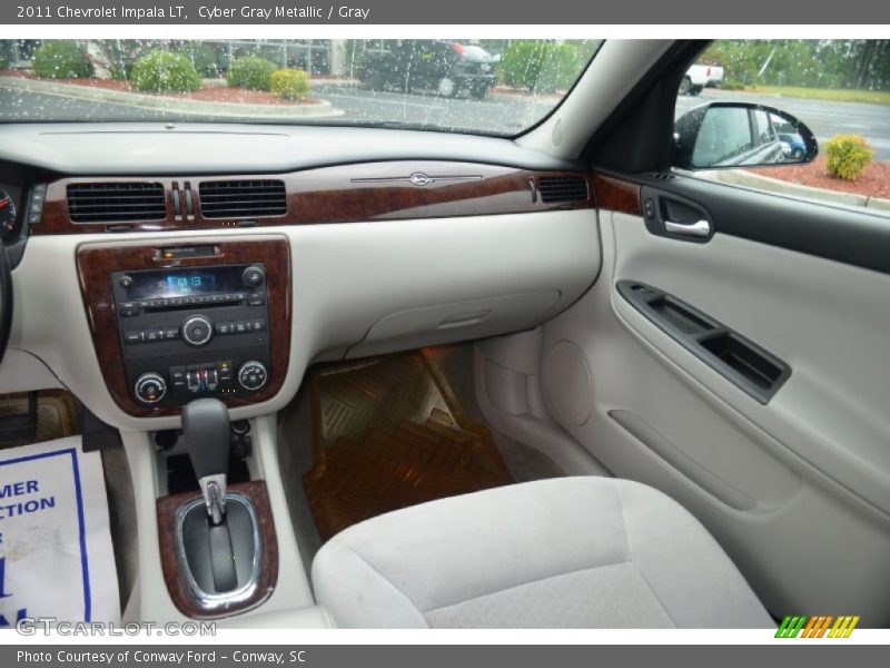 Cyber Gray Metallic / Gray 2011 Chevrolet Impala LT
