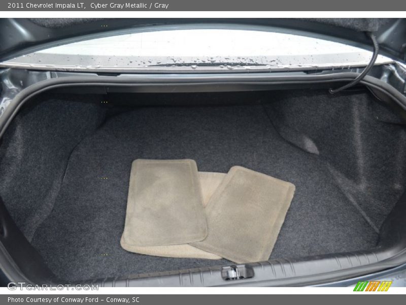 Cyber Gray Metallic / Gray 2011 Chevrolet Impala LT