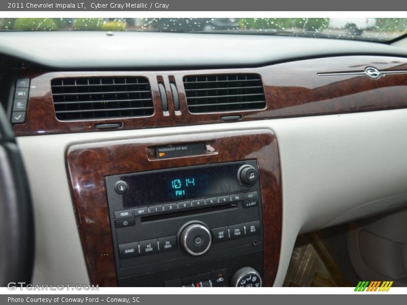 Cyber Gray Metallic / Gray 2011 Chevrolet Impala LT