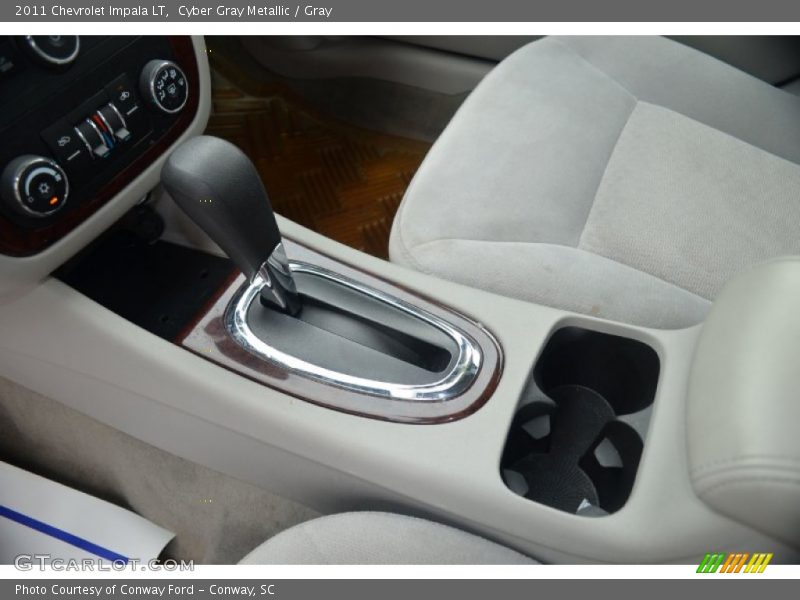 Cyber Gray Metallic / Gray 2011 Chevrolet Impala LT