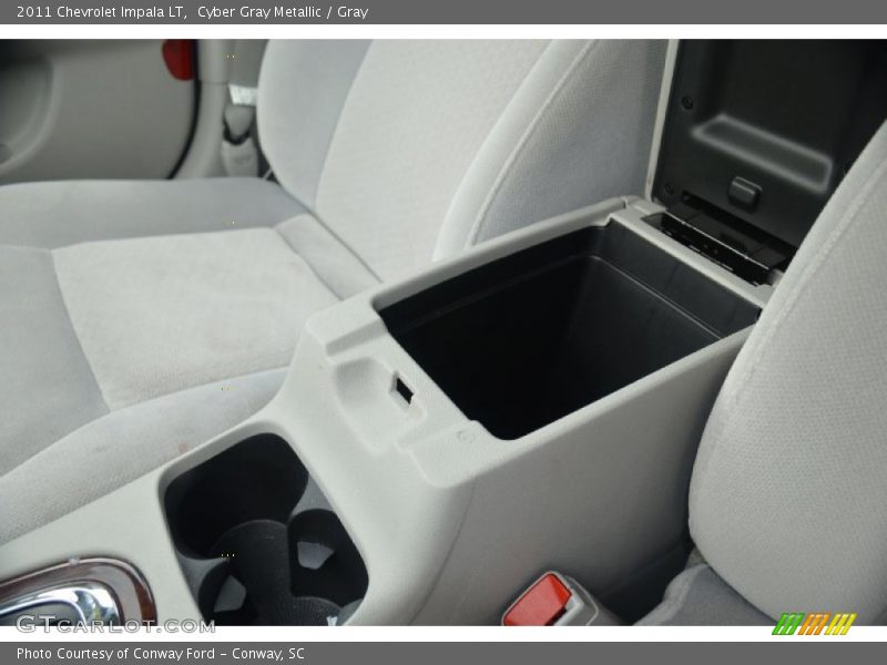 Cyber Gray Metallic / Gray 2011 Chevrolet Impala LT