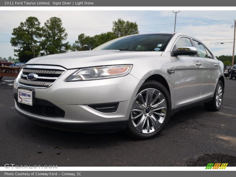 Ingot Silver / Light Stone 2011 Ford Taurus Limited