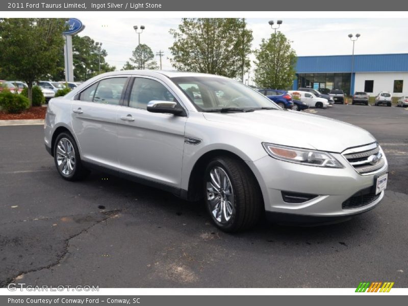 Ingot Silver / Light Stone 2011 Ford Taurus Limited