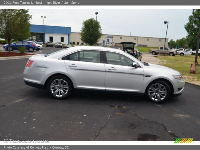 Ingot Silver / Light Stone 2011 Ford Taurus Limited