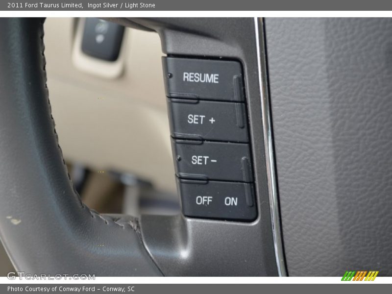 Ingot Silver / Light Stone 2011 Ford Taurus Limited