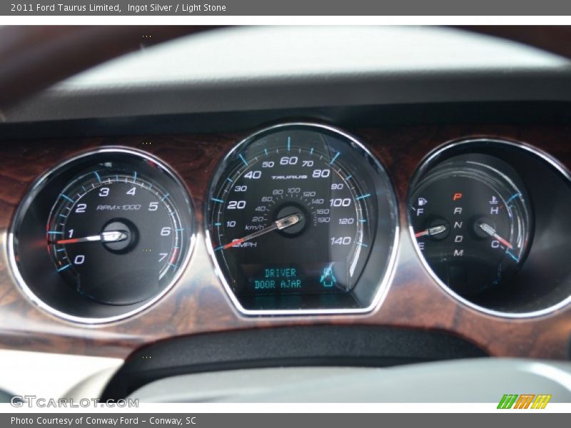 Ingot Silver / Light Stone 2011 Ford Taurus Limited