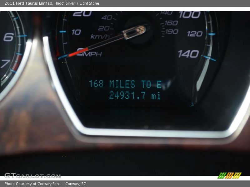 Ingot Silver / Light Stone 2011 Ford Taurus Limited